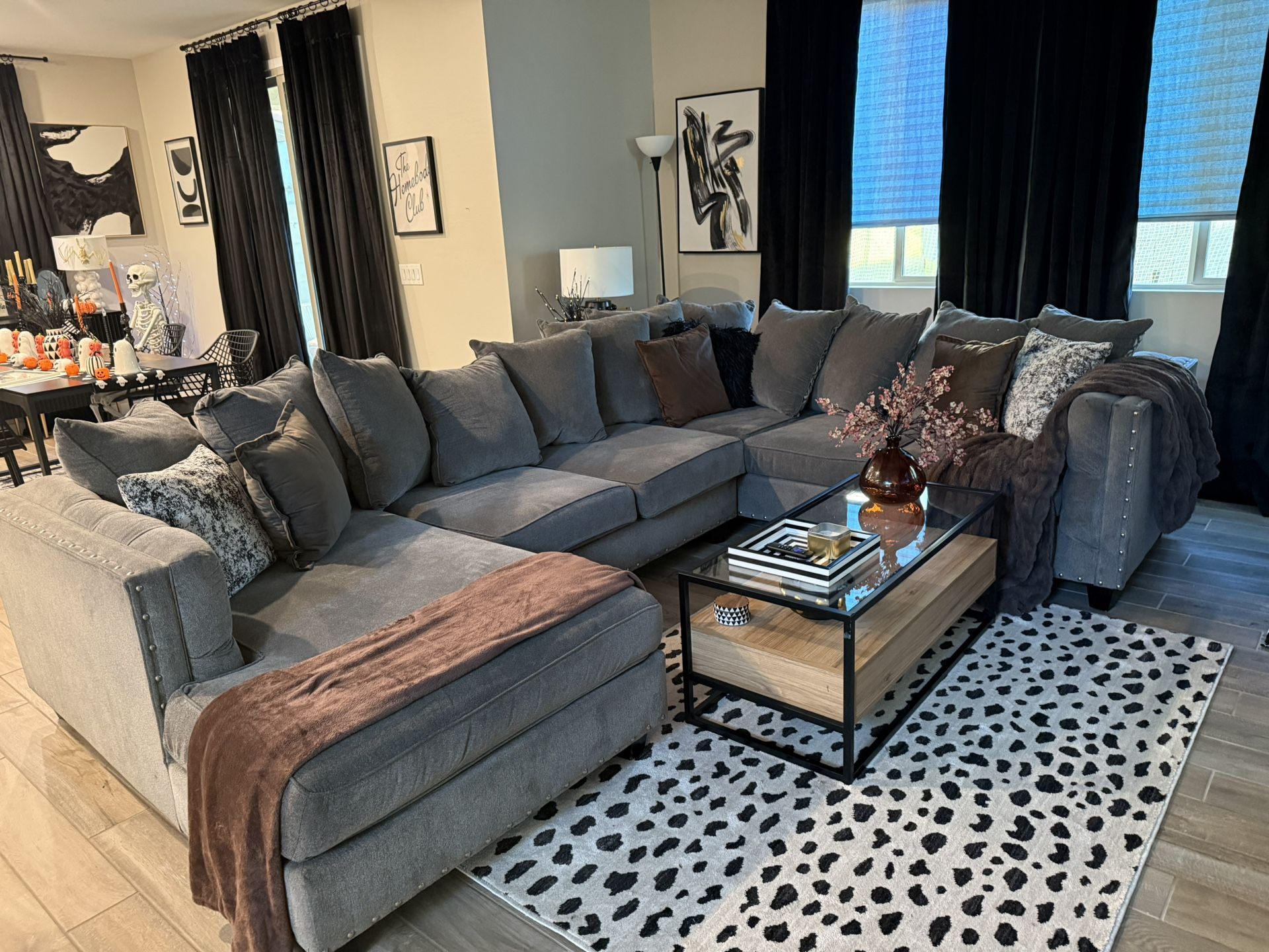 Gray Sectional Couch