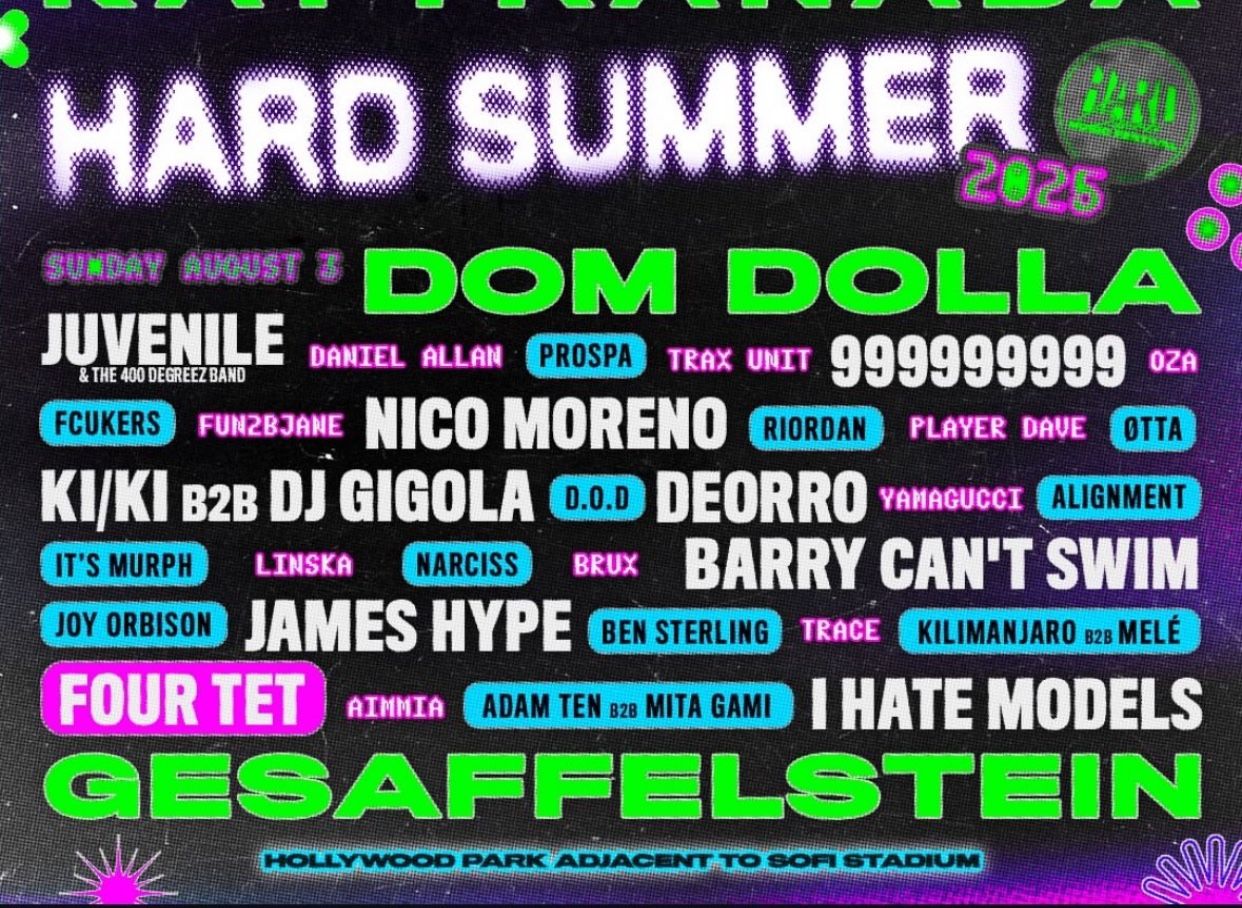 Hard Summer Sunday Tickets