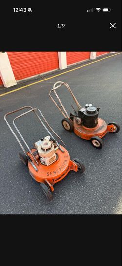Two sensation aluminum deck, lawnmowers