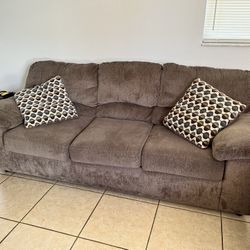 Soft Sofa Light Greyish Brown