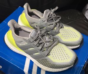 adidas Ultraboost All Terrain LTD J 'Charcoal Solid Grey Solar Yellow' size 5.5Y