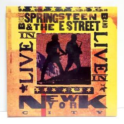BRUCE SPRINGSTEEN & THE E STREET BAND LIVE IN NEW YORK CITY 3 x Vinyl LP