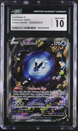 Pokémon CGC Graded Cards 