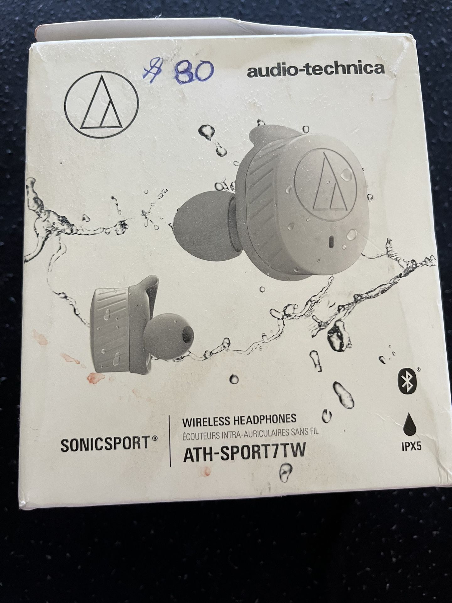 SONICSPORT® WIRELESS HEADPHONES ÉCOUTEURS INTRA-AURICULAIRES SANS FIL ATH-SPORT7TW