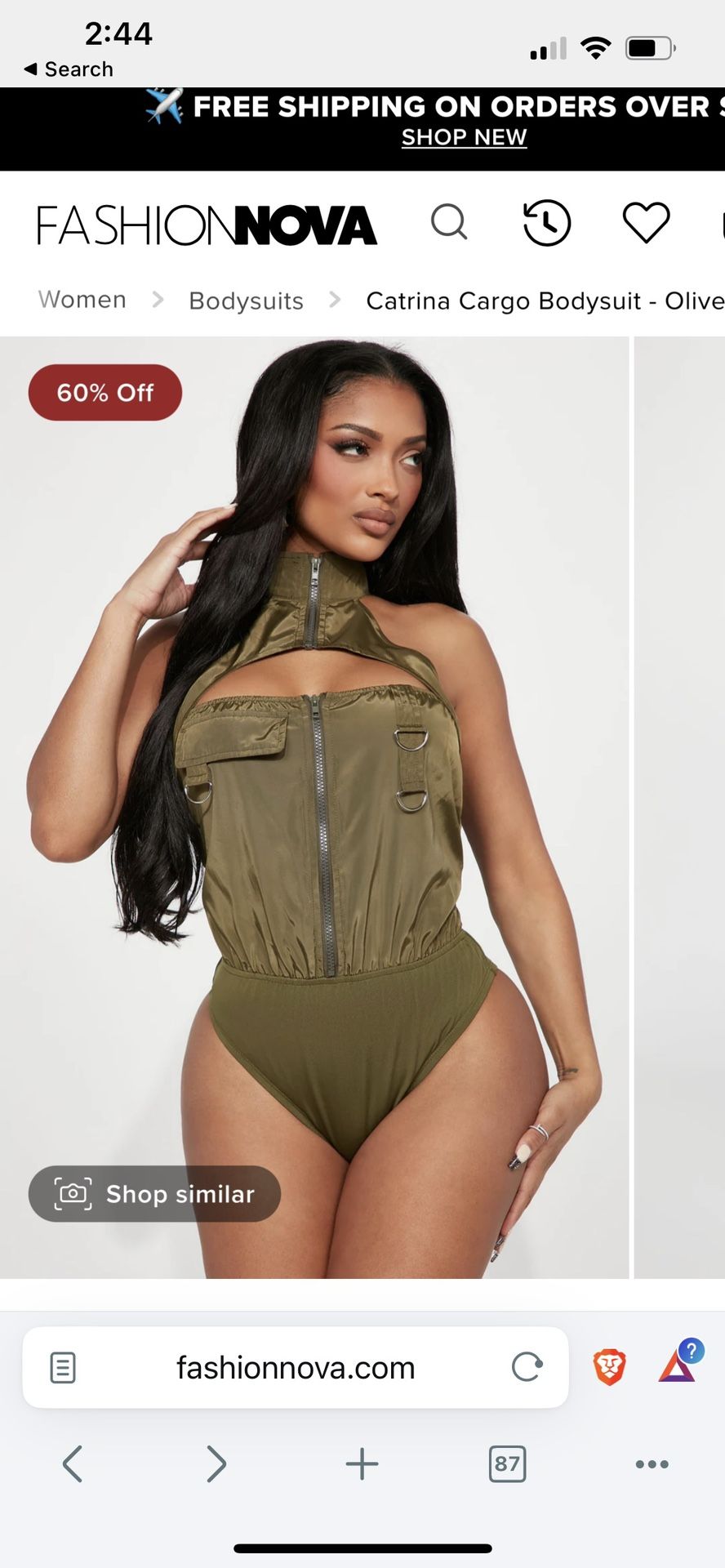 Fashionnova Bodysuit S