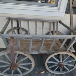 ANTIQUE GOAT CART 