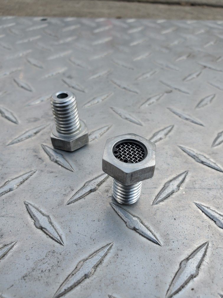 Harley Evo Breather Bolts