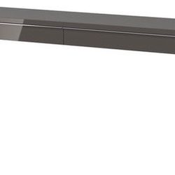 IKEA BESTÅ BURS Desk,hallway console/entry table High Gloss Gray L71”*D16”*H30”(address⬇️)