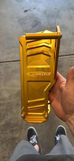 Kibbetech billet has pedal