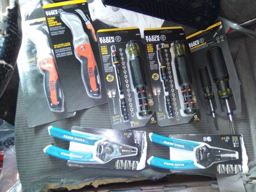 Brand New Klien Tools All For Price Shown