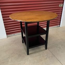 Extendable Round Dining Table
