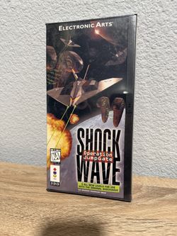 NEW ShockWave: Operation JumpGate (3DO, 1994) SEALED Long Box