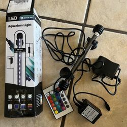 Luz para pecera NUEVA con control