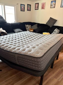 Cama reclinable size king con au colchón