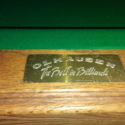 Olhausen ( Best In Billiard's  7x4 Pool Table Pool