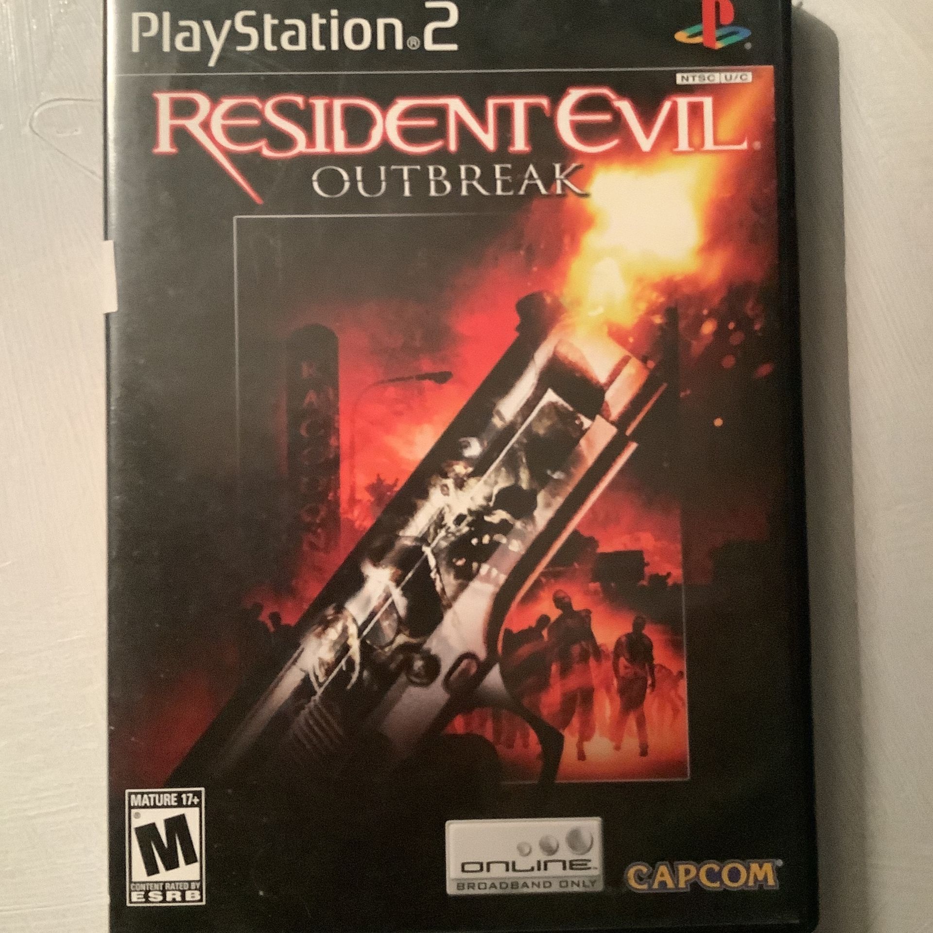 Resident Evil Outbreak Ps2