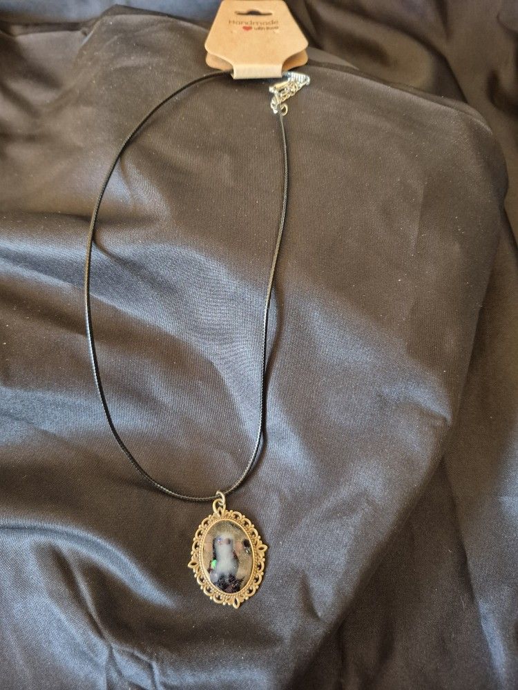 Ghost Resin Necklace