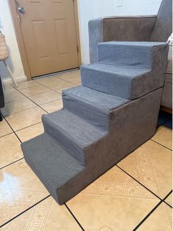 Convertible Dog Stairs Foam Ottoman