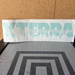 XTERRA LARGE Decal Sticker Off-road 