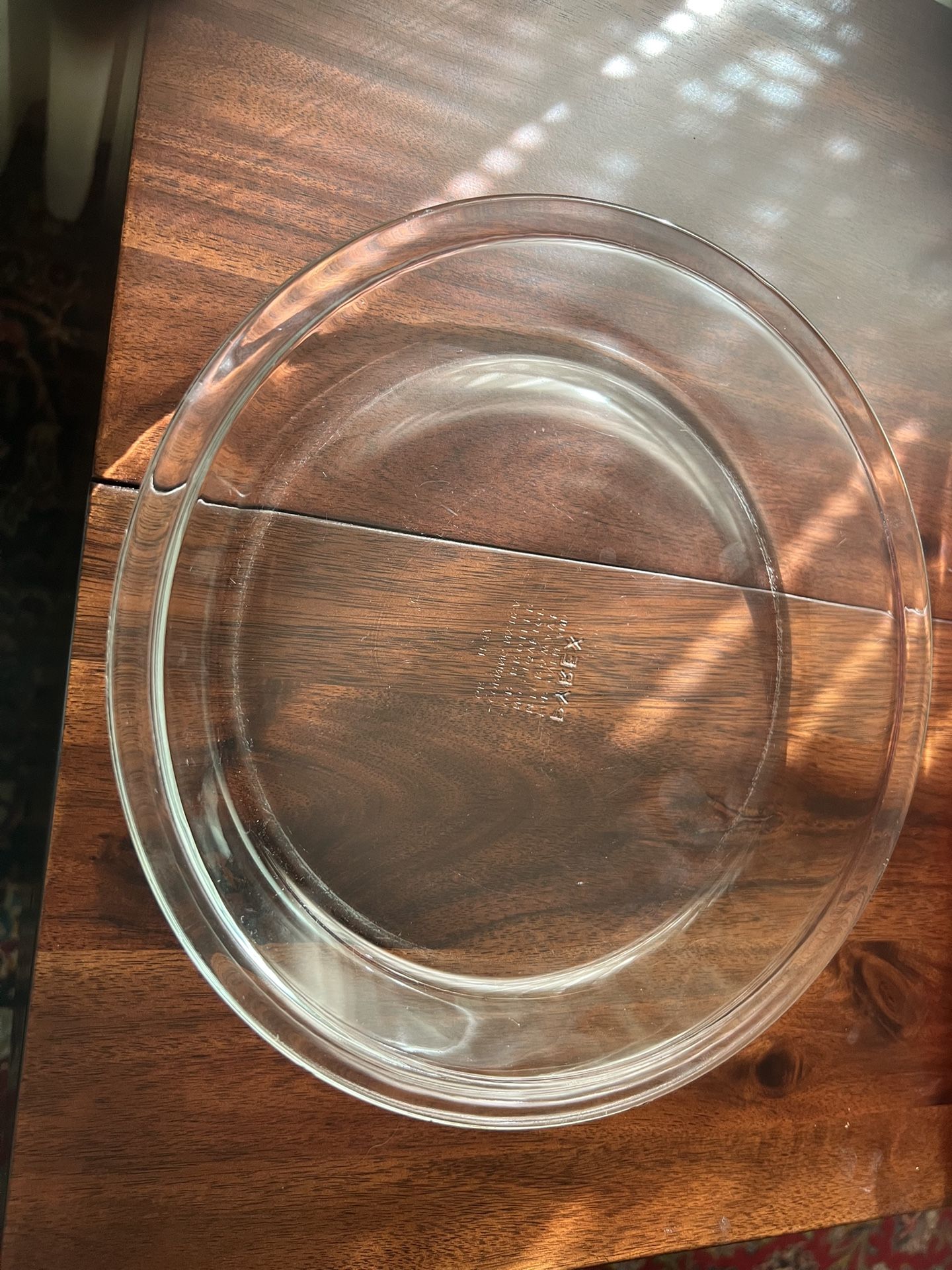 Pyrex Glass Pie Plate 23-9 Inch