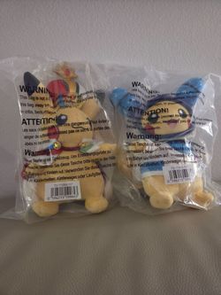 Pikachu Pokemon XP World Championship Exlusives Plushies