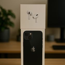 Iphone 13 brand new sealed pack With Airpods 