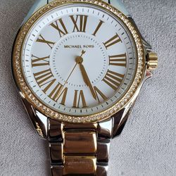 New Michael Kors Women's TwoTone Watch 