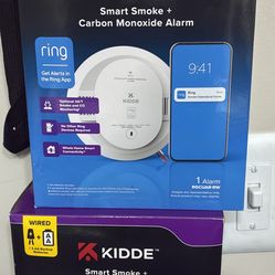 Kiddie Ring Smoke And Carb Monoxide Alarm 