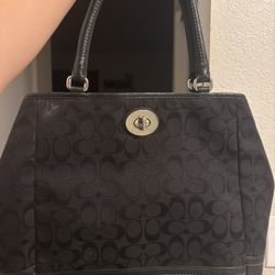 Vintage Coach Tote Bag 