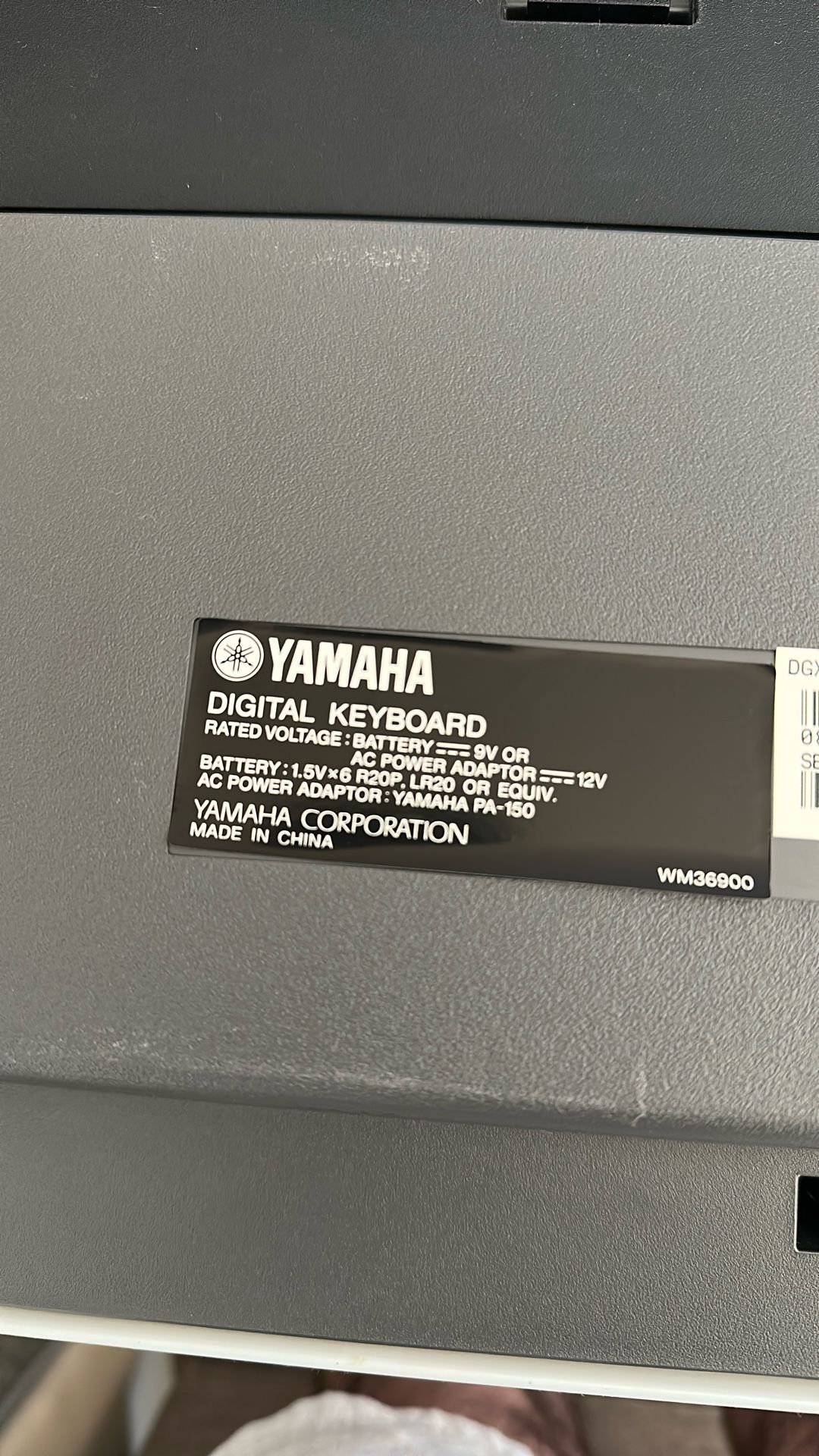 Yamaha Digital Keyboard Piano