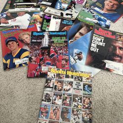 VINTAGE SPORTS ILLUSTRATED MAGAZINE BUNDLE