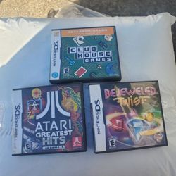 3 Nintendo DS Games