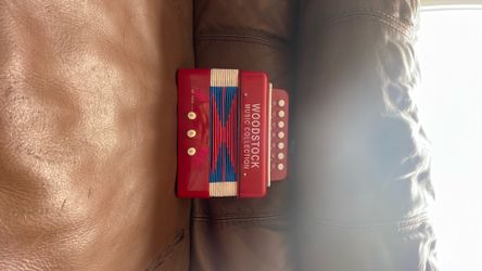Woodstock Music Collection Kids Accordion – Red – Works Great