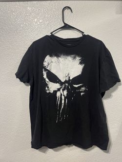 Marvel Punisher Men's XL Black Short Sleeve T-Shirt.