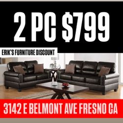 LEATHER SOFA SETS / SALAS DE PIEL 