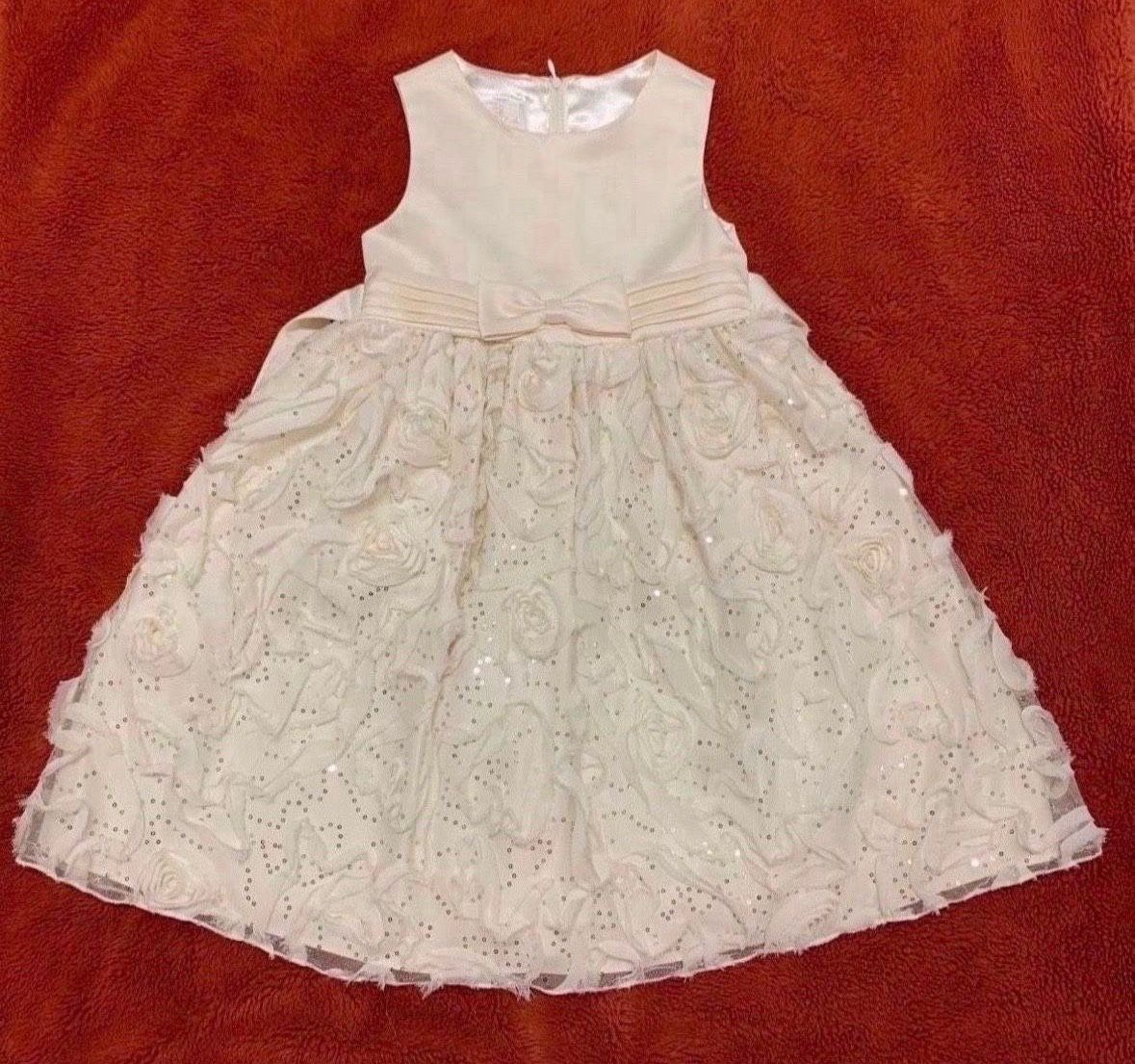 Beautiful Dress with Long sleeve bolero cardigan, Size 6