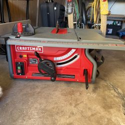 Craftsman 10 inch Portable Table Saw
