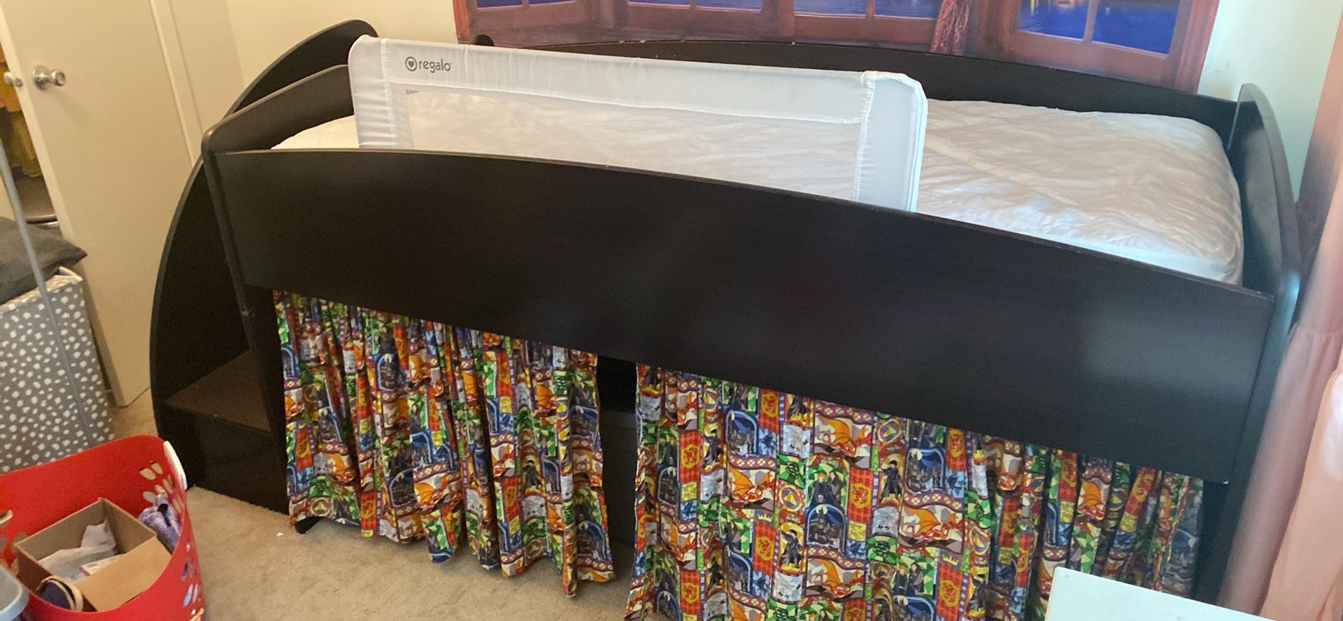 Free wooden Loft Bed