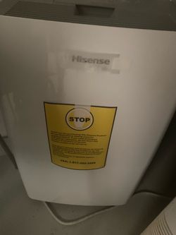 New portable dehumidifier