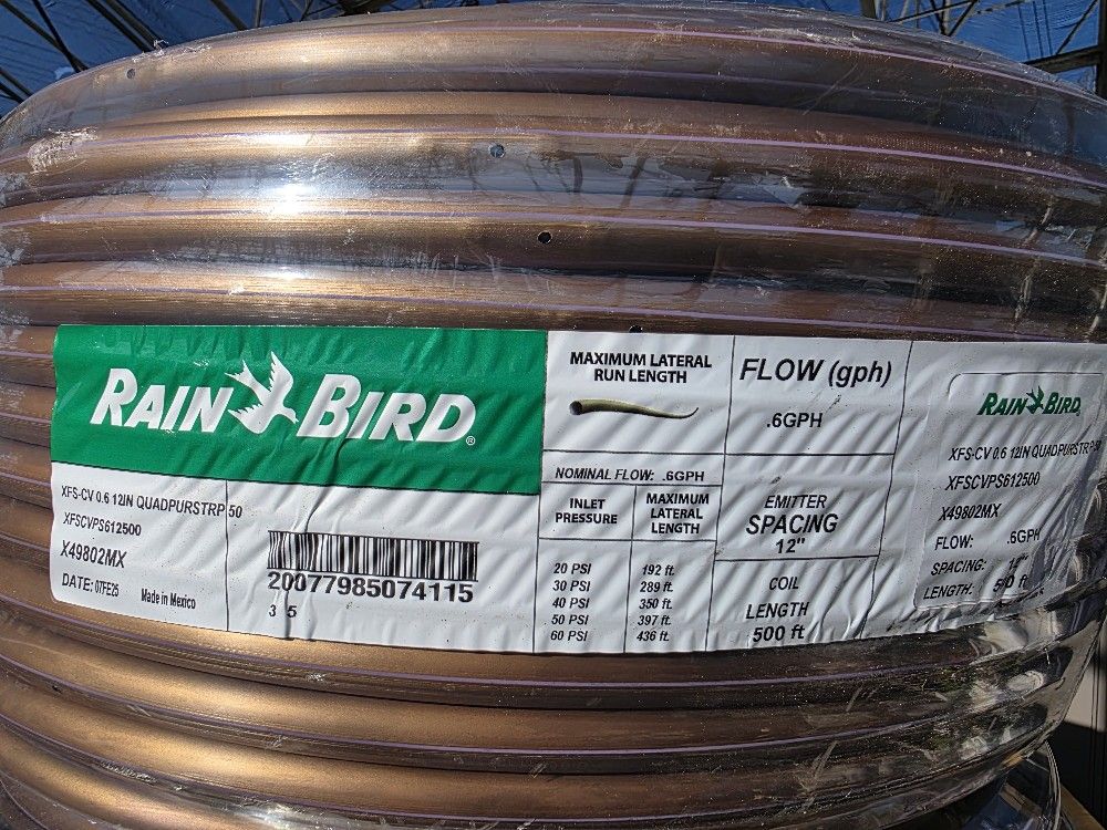 Rain Drop Drip Tube