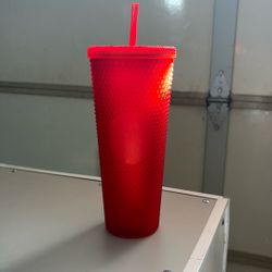 Red Starbucks cup