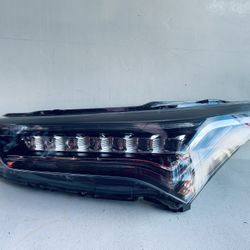 2019-2025 ACURA RDX LEFT DRIVER SIDE HEADLIGHT FULL LED OEM CHROME