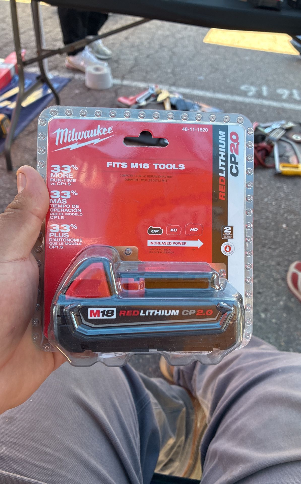 Milwaukee M18 2.0 Battery