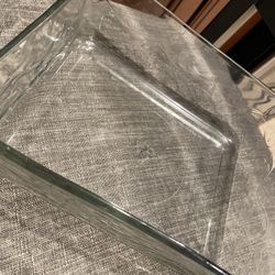 Princess House Crystal Tupperware With lid