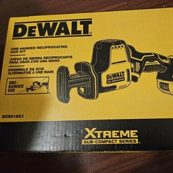 DCS312G1 Brand New DEWALT  Reciprocating Saw Kit.