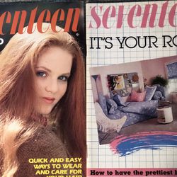 1970-80’s Seventeen Magazine advice booklets +1986 issue 