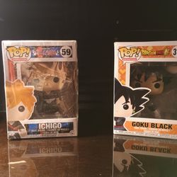 Ichigo And Goku Black Funko Pop 