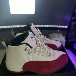 jordan 12 cherries 