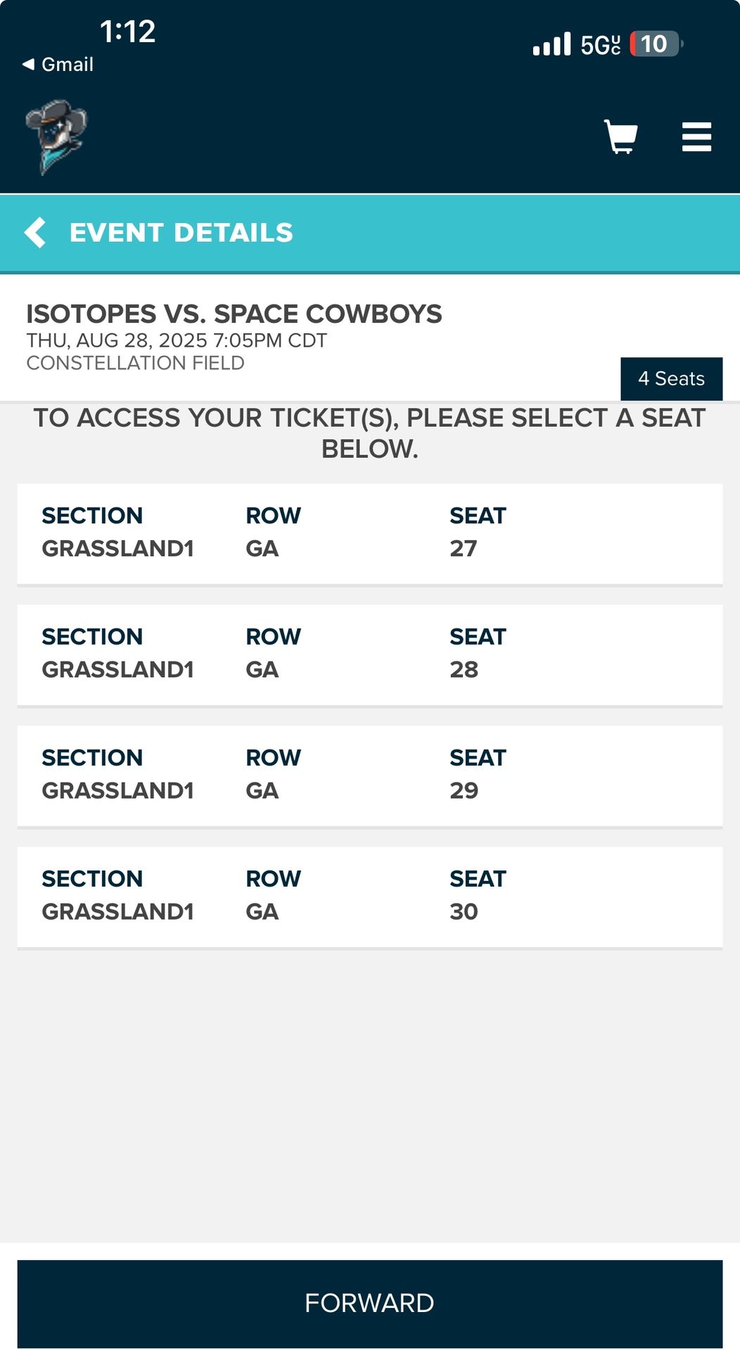 Sugarland Space Cowboys TONIGHT