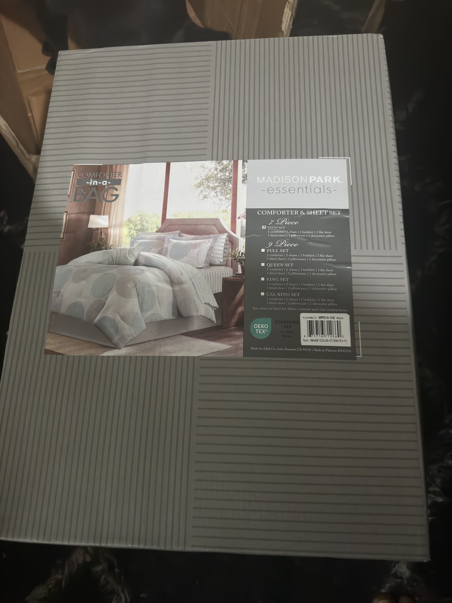 Madison Park Bedding New In The Box Twin Size